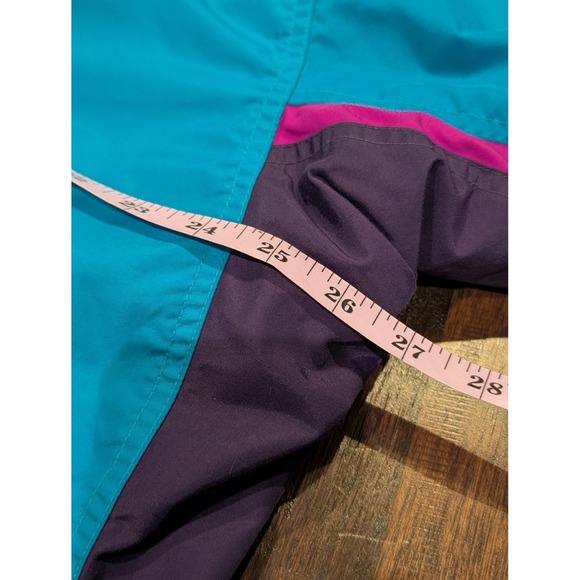 Vintage 90s Columbia Bugaboo 3-in-1 Interchange Ski Jacket Womens M Teal Purple - Picture 5 of 16